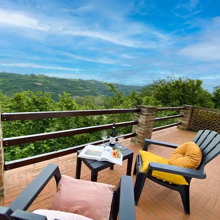 La Rosa Di Langa - Charming Panoramic House * Albaretto della Torre