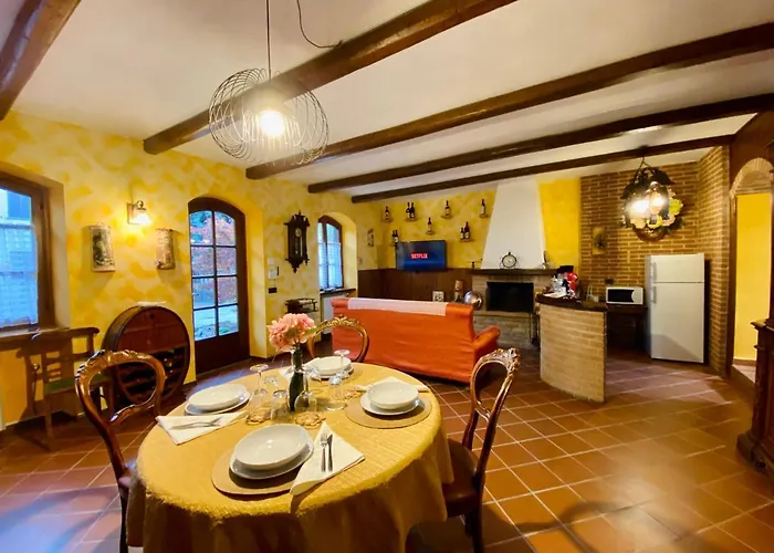 La Rosa Di Langa - Charming Panoramic House Albaretto della Torre